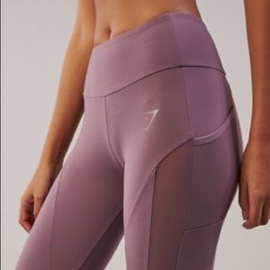 Gymshark Sleek Sculpture Purple Leggings
